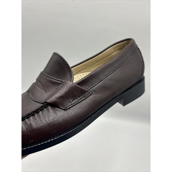 SAS Penny 40th Anniversary Cordovan Men's Penny Loafer Made in USA size 10N - Picture 7 of 11